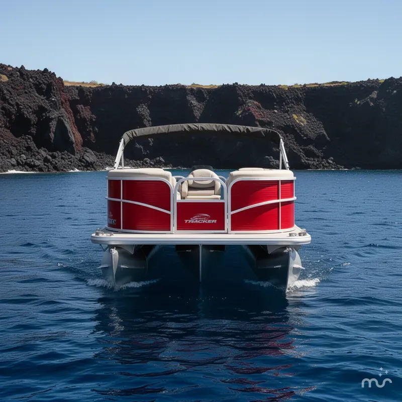 Slide: The Image of Sun Tracker Party Barge 16 DLX 2026 - 3