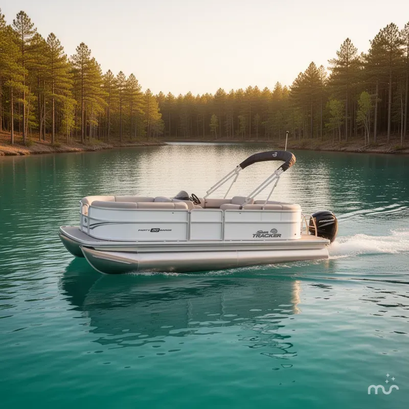The Image of Sun Tracker Party Barge 20 DLX 2026 - 0