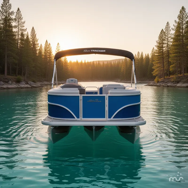 Slide: The Image of Sun Tracker Party Barge 20 DLX 2026 - 3