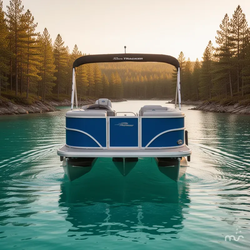Slide: The Image of Sun Tracker Party Barge 20 DLX 2026 - 3