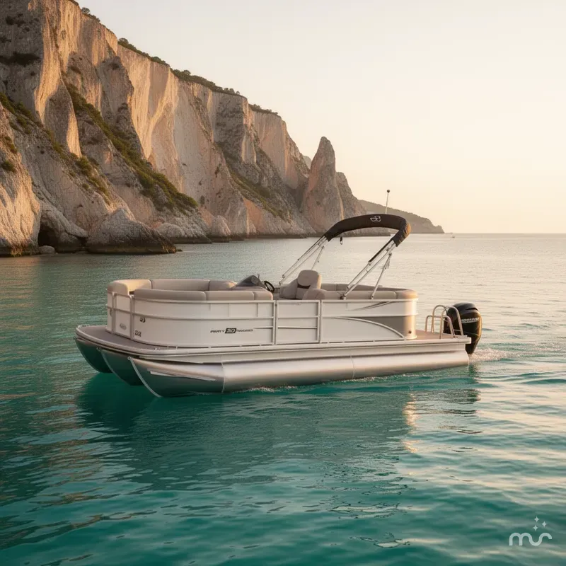 Slide: The Image of Sun Tracker Party Barge 20 DLX 2026 - 0