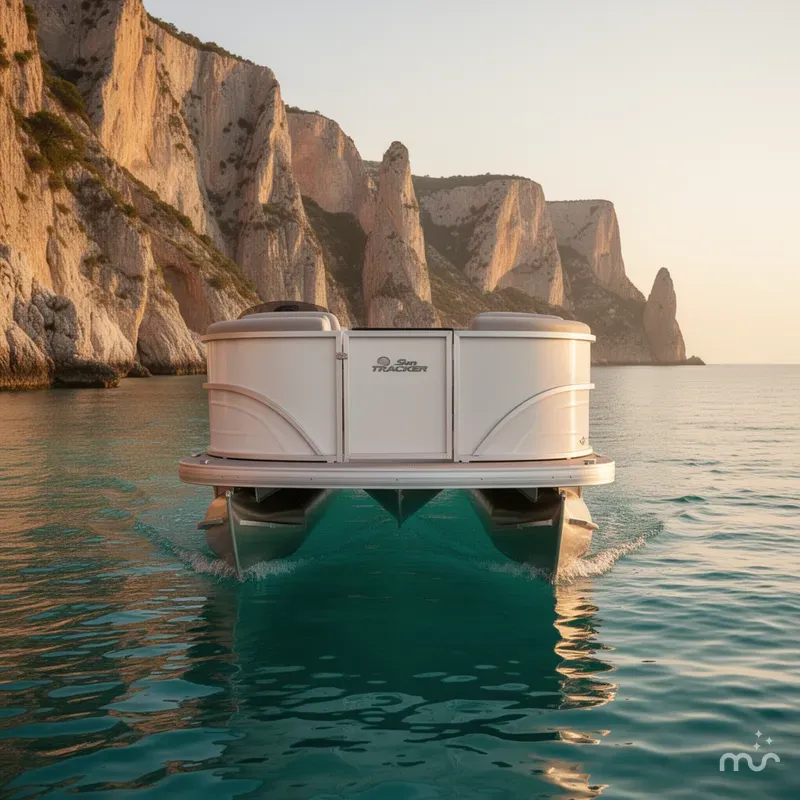 Slide: The Image of Sun Tracker Party Barge 20 DLX 2026 - 1