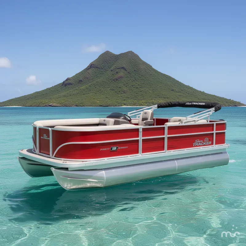 The Image of Sun Tracker Party Barge 18 DLX 2026 - 0