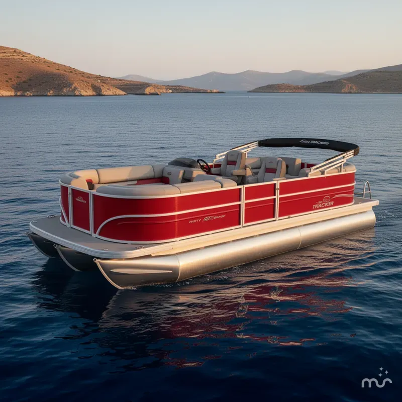 The Image of Sun Tracker Party Barge 22 DLX 2026 - 0