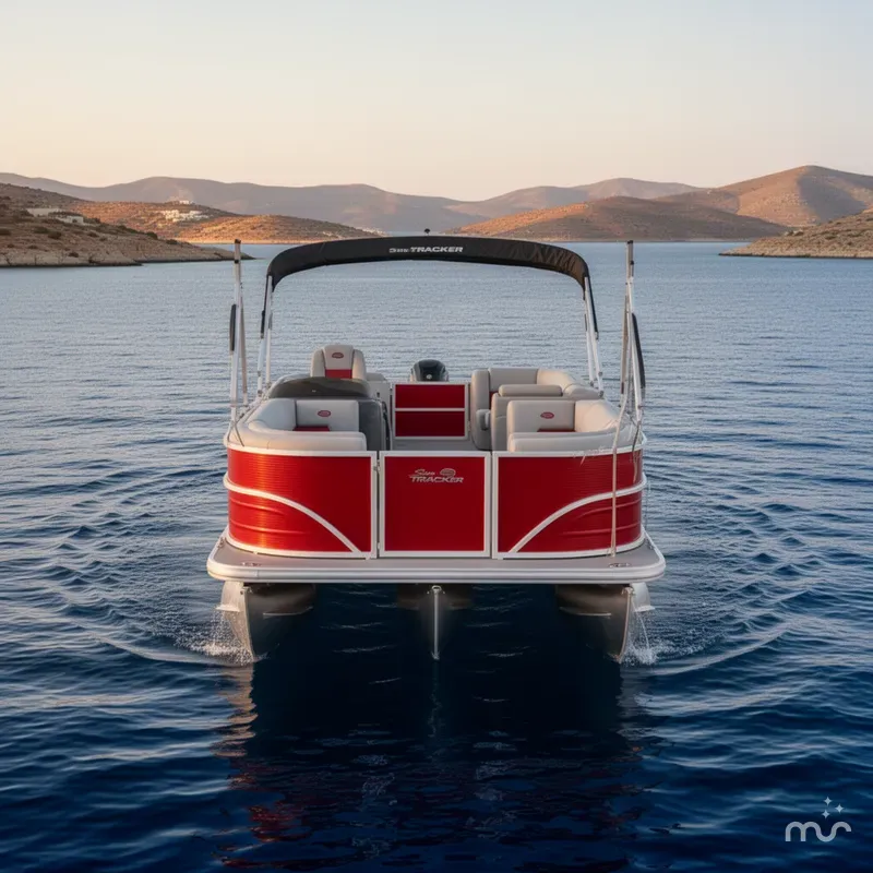 Slide: The Image of Sun Tracker Party Barge 20 DLX 2026 - 3
