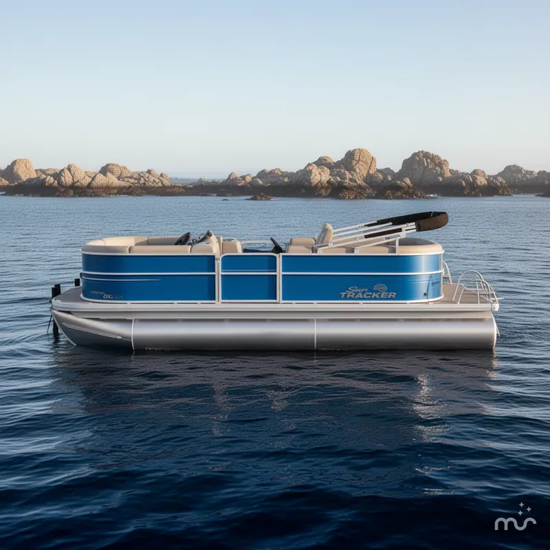 Slide: The Image of Sun Tracker Party Barge 20 DLX 2026 - 2