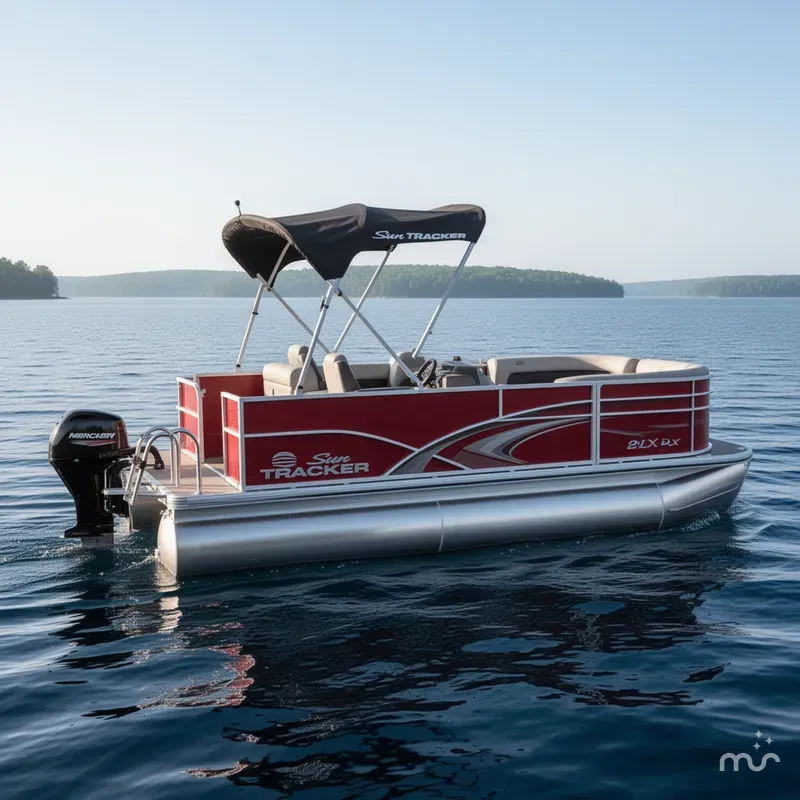 The Image of Sun Tracker Party Barge 16 DLX 2026 - 0