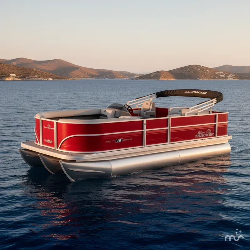 The Image of Sun Tracker Party Barge 18 DLX 2026 - 0