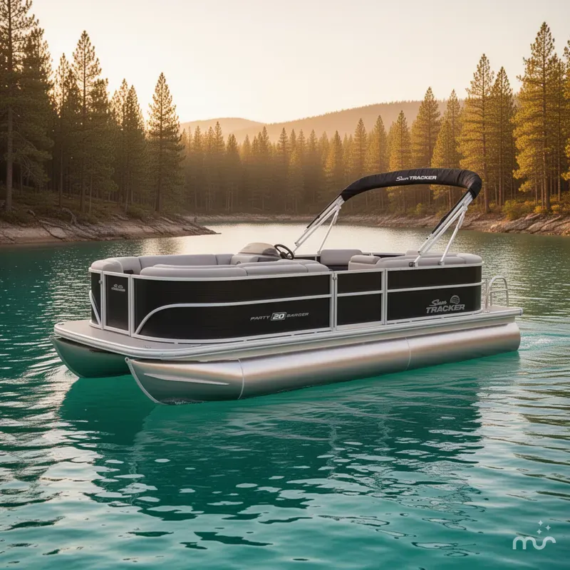 The Image of Sun Tracker Party Barge 20 DLX 2026 - 0