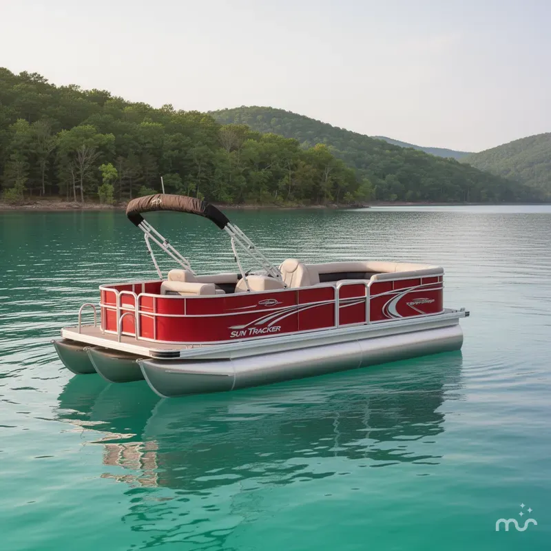 The Image of Sun Tracker Party Barge 18 DLX 2026 - 0