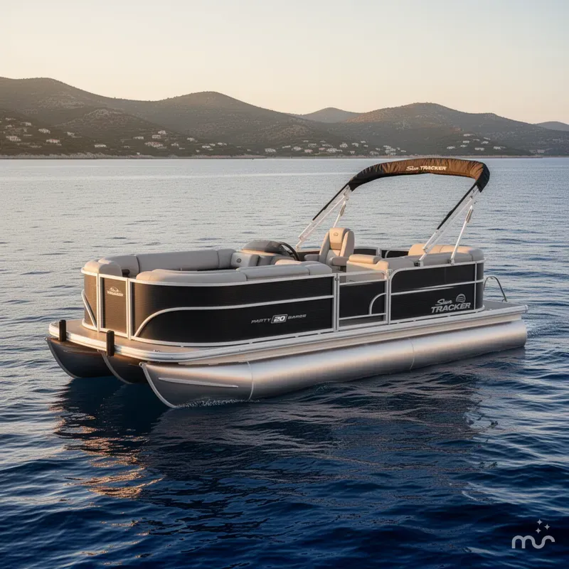 The Image of Sun Tracker Party Barge 20 DLX 2026 - 0