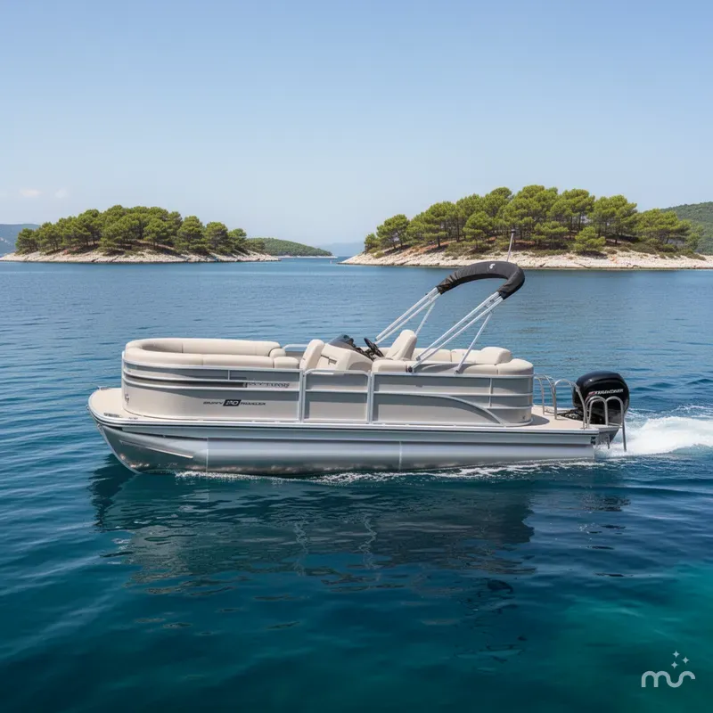 The Image of Sun Tracker Party Barge 20 DLX 2026 - 0