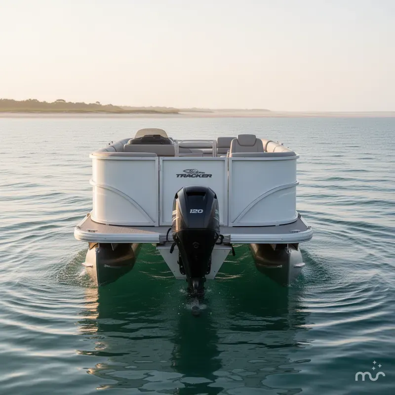 Slide: The Image of Sun Tracker Party Barge 16 DLX 2026 - 3