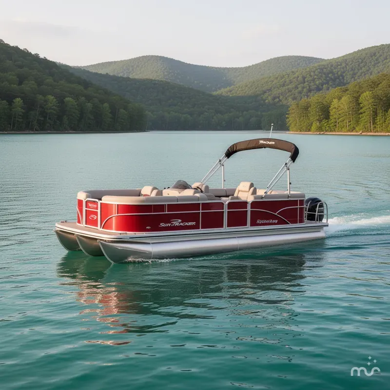 The Image of Sun Tracker Party Barge 22 DLX 2026 - 0