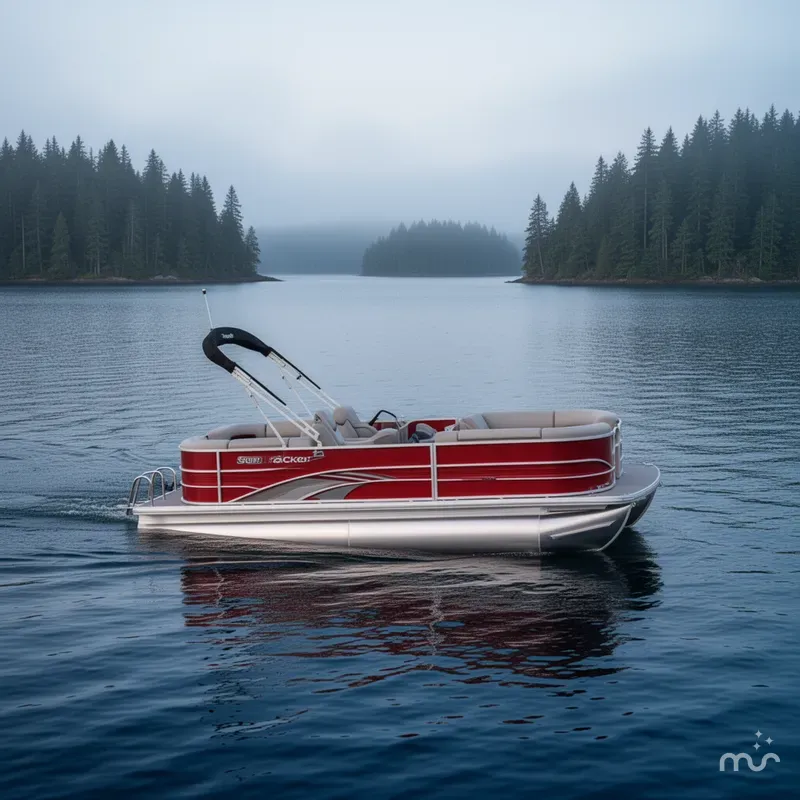 The Image of Sun Tracker Party Barge 22 DLX 2026 - 0