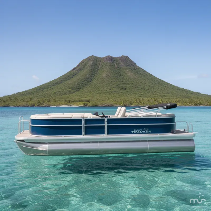 Slide: The Image of Sun Tracker Party Barge 22 XP3 2026 - 2