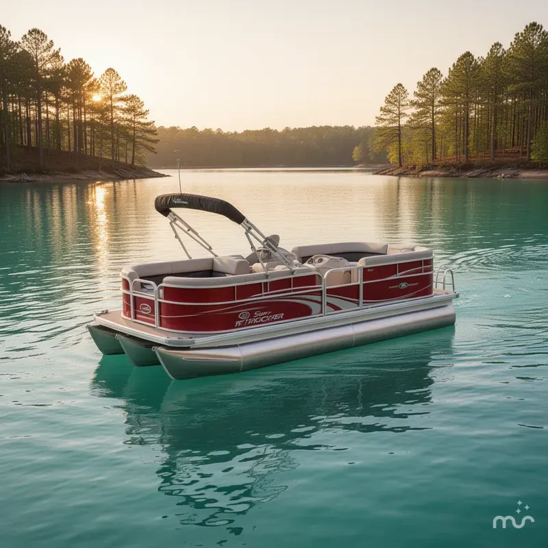 The Image of Sun Tracker Party Barge 18 DLX 2026 - 0