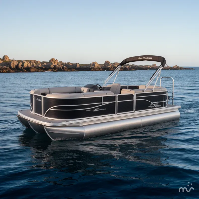 The Image of Sun Tracker Party Barge 20 DLX 2026 - 0