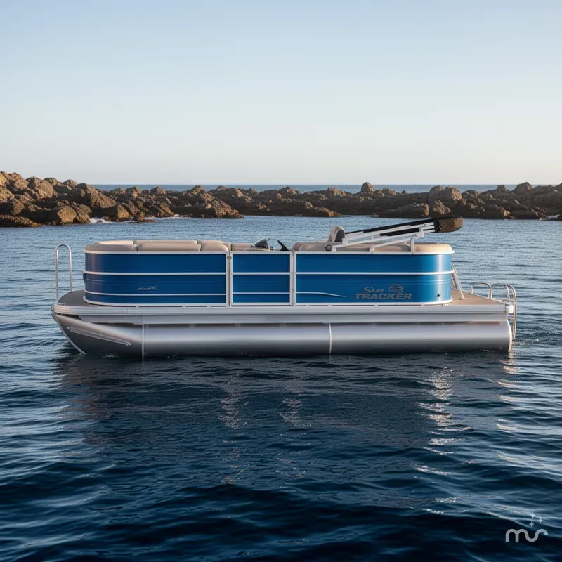 Slide: The Image of Sun Tracker Party Barge 20 DLX 2026 - 2