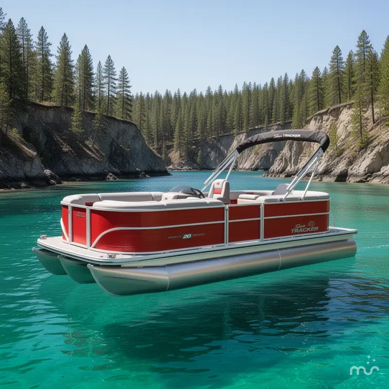 The Image of Sun Tracker Party Barge 20 DLX 2026 - 0