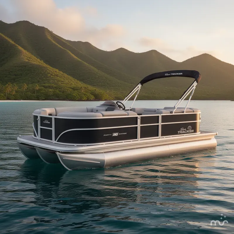 The Image of Sun Tracker Party Barge 20 DLX 2026 - 0