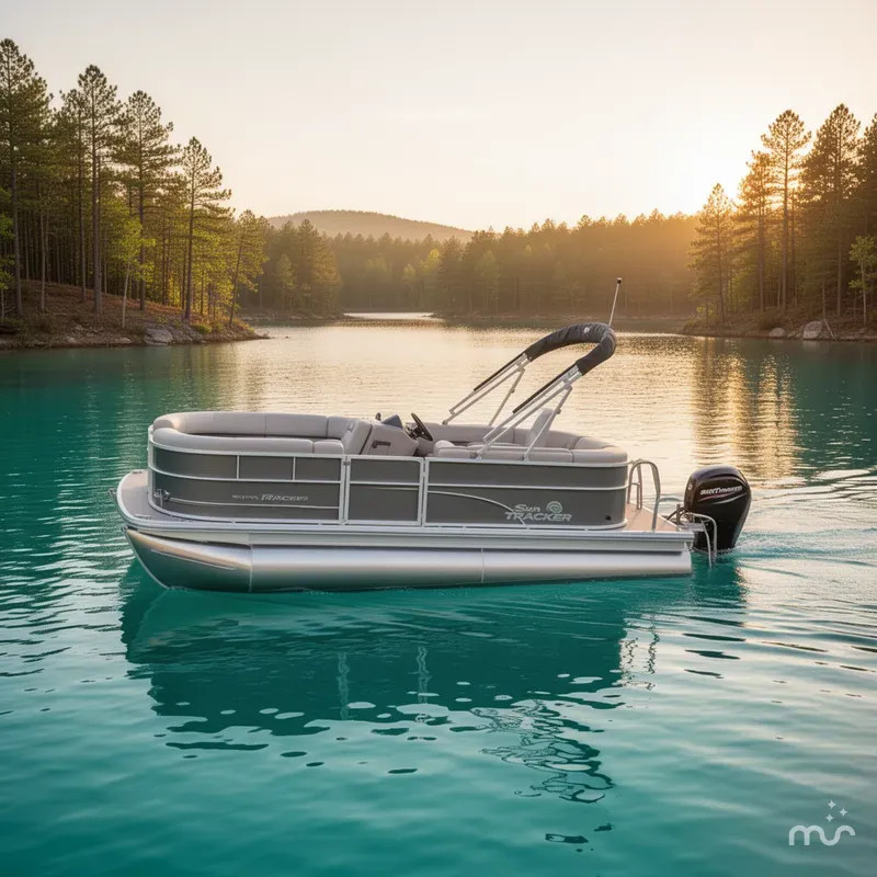 The Image of Sun Tracker Party Barge 20 DLX 2026 - 0
