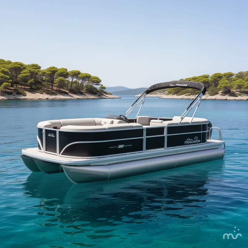 The Image of Sun Tracker Party Barge 20 DLX 2026 - 0