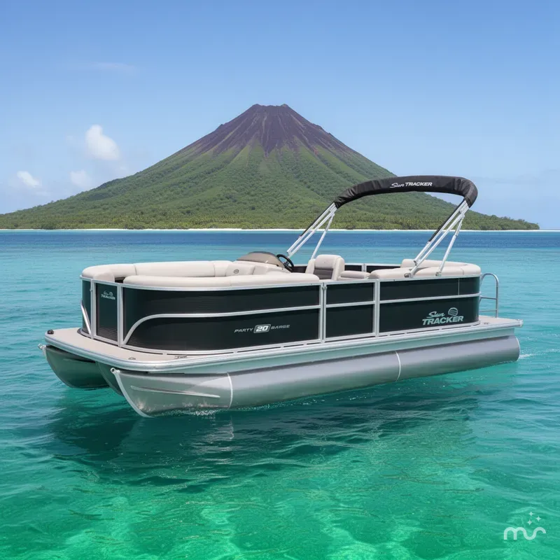 The Image of Sun Tracker Party Barge 20 DLX 2026 - 0