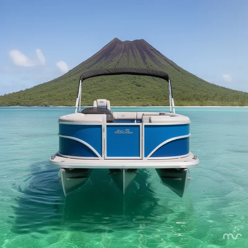 Slide: The Image of Sun Tracker Party Barge 20 DLX 2026 - 3