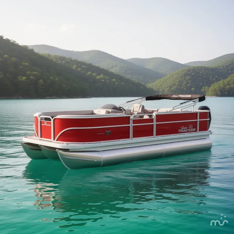 The Image of Sun Tracker Party Barge 18 DLX 2026 - 0