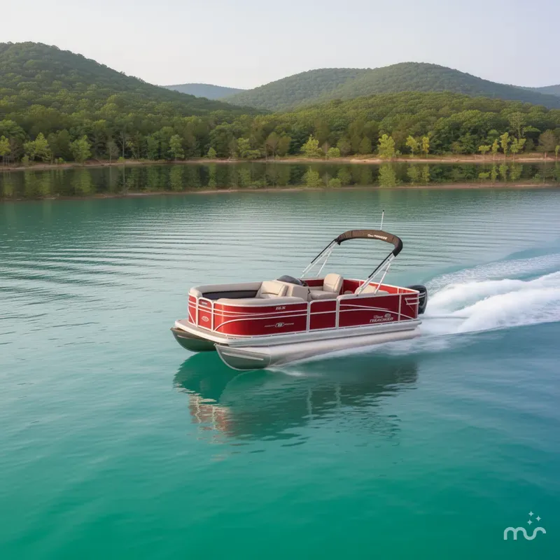 Slide: The Image of Sun Tracker Party Barge 18 DLX 2026 - 4