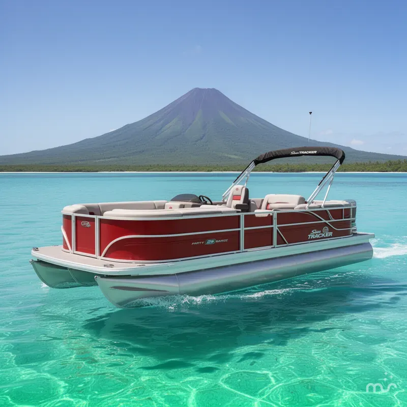 The Image of Sun Tracker Party Barge 22 DLX 2026 - 0