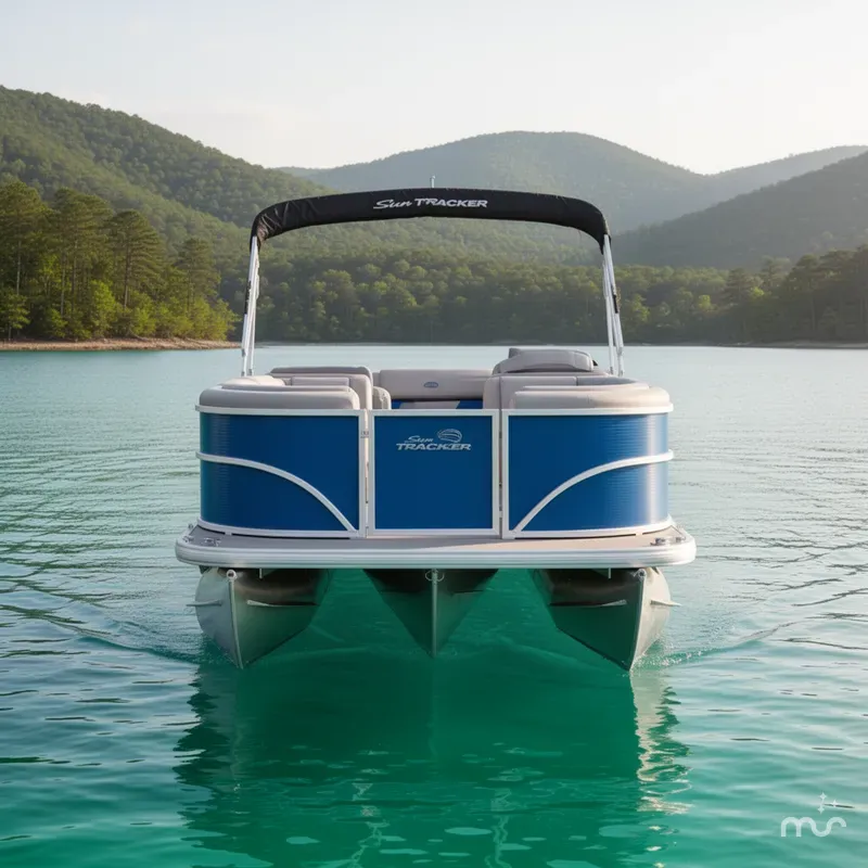 Slide: The Image of Sun Tracker Party Barge 20 DLX 2026 - 1