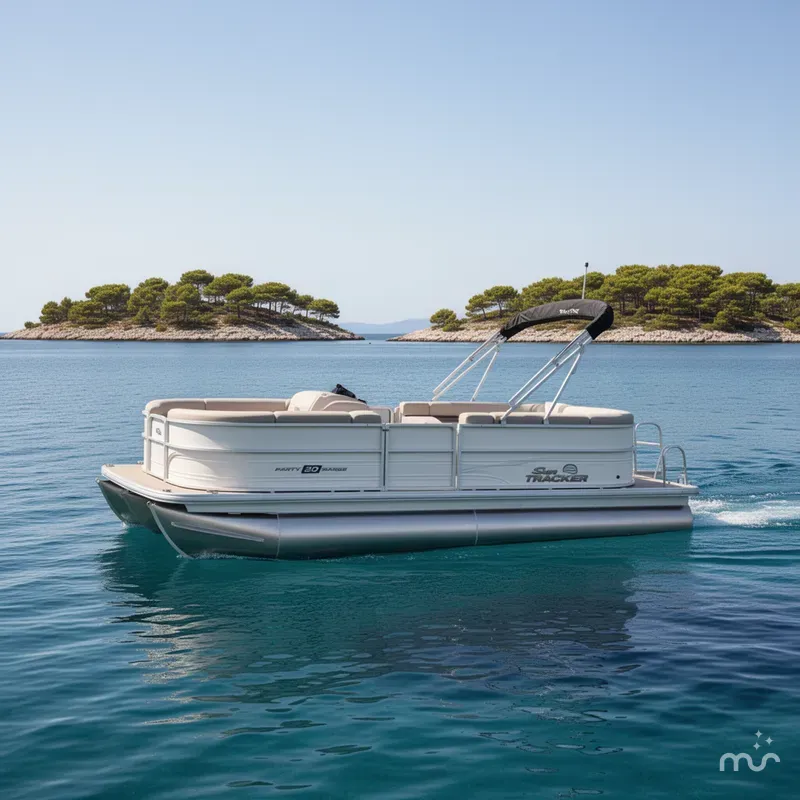 The Image of Sun Tracker Party Barge 20 DLX 2026 - 0