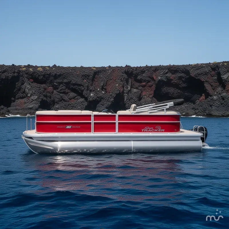 Slide: The Image of Sun Tracker Party Barge 20 DLX 2026 - 2
