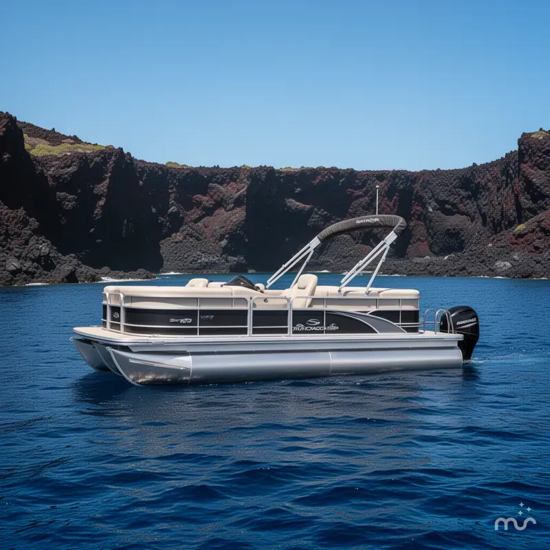 Slide: The Image of Sun Tracker Party Barge 22 XP3 2026 - 2