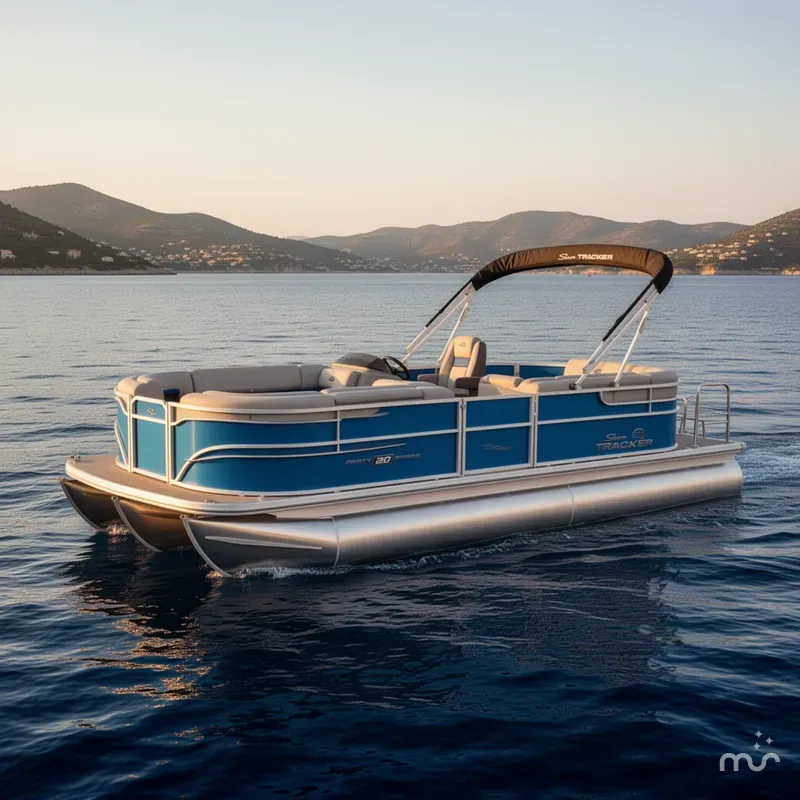 The Image of Sun Tracker Party Barge 20 DLX 2026 - 0