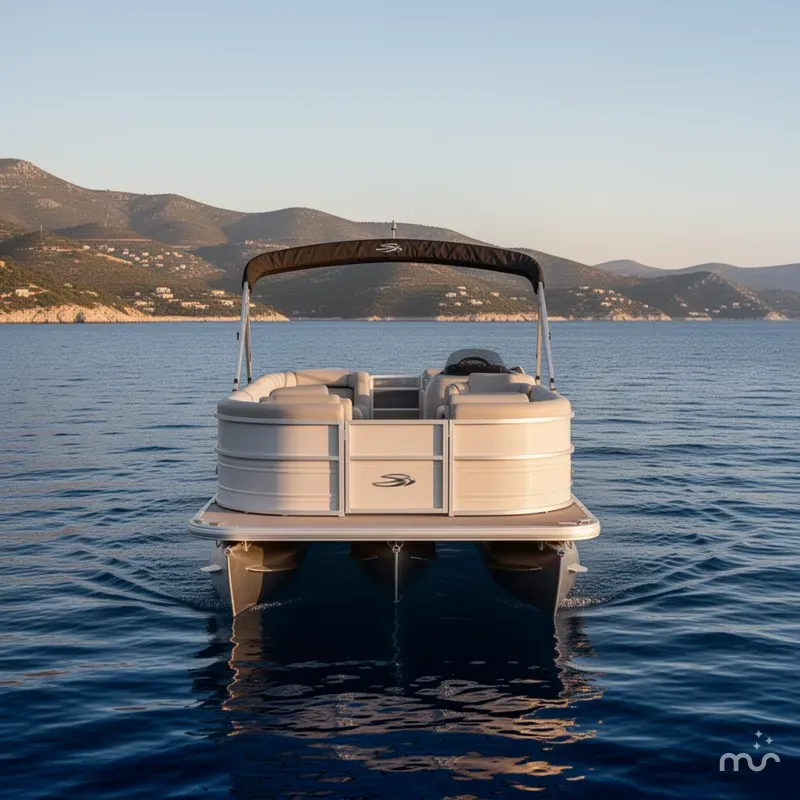 Slide: The Image of Sun Tracker Party Barge 20 DLX 2026 - 3