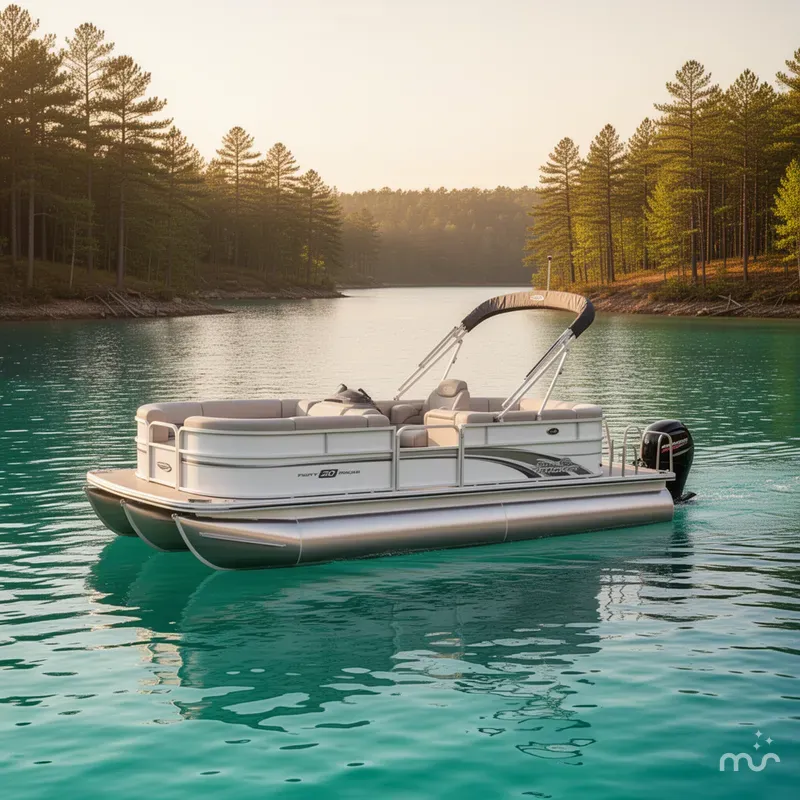 The Image of Sun Tracker Party Barge 20 DLX 2026 - 0