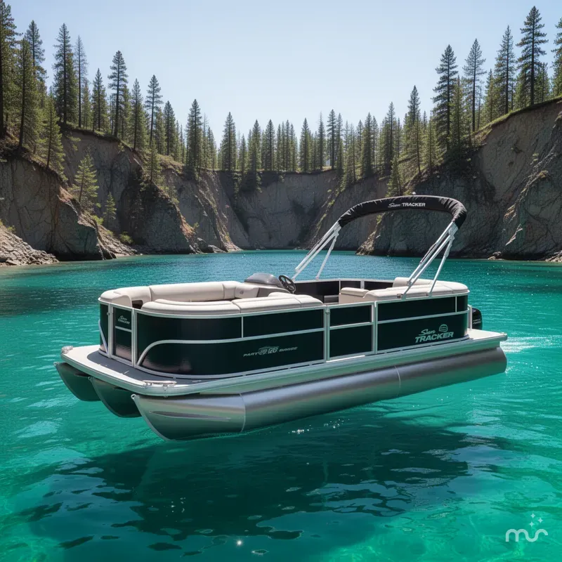 The Image of Sun Tracker Party Barge 20 DLX 2026 - 0