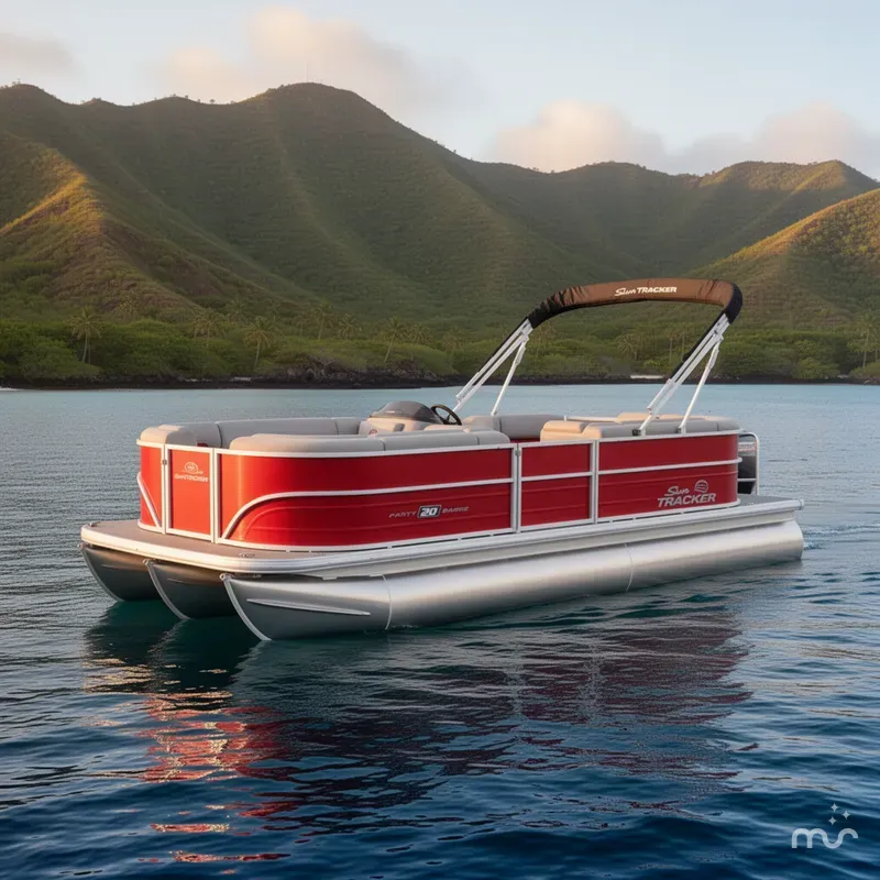 The Image of Sun Tracker Party Barge 20 DLX 2026 - 0