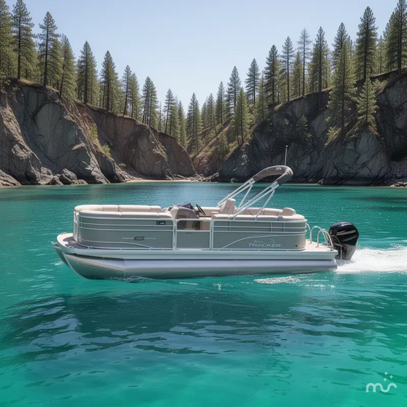 The Image of Sun Tracker Party Barge 20 DLX 2026 - 0