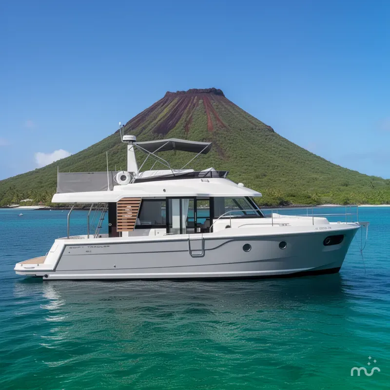 Slide: The Image of Beneteau Swift Trawler 41 Fly 2025 - 2