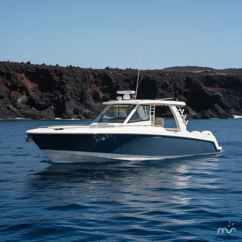 Slide: The Image of Boston Whaler 420 Outrage 2020 - 2