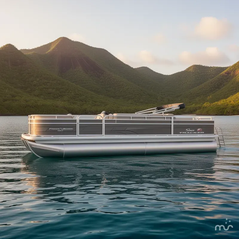 The Image of Sun Tracker Fishin' Barge 22 DLX 2024 - 0