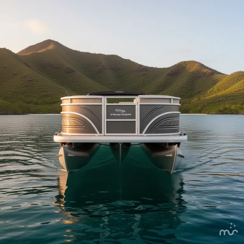 Slide: The Image of Sun Tracker Fishin' Barge 22 DLX 2024 - 1