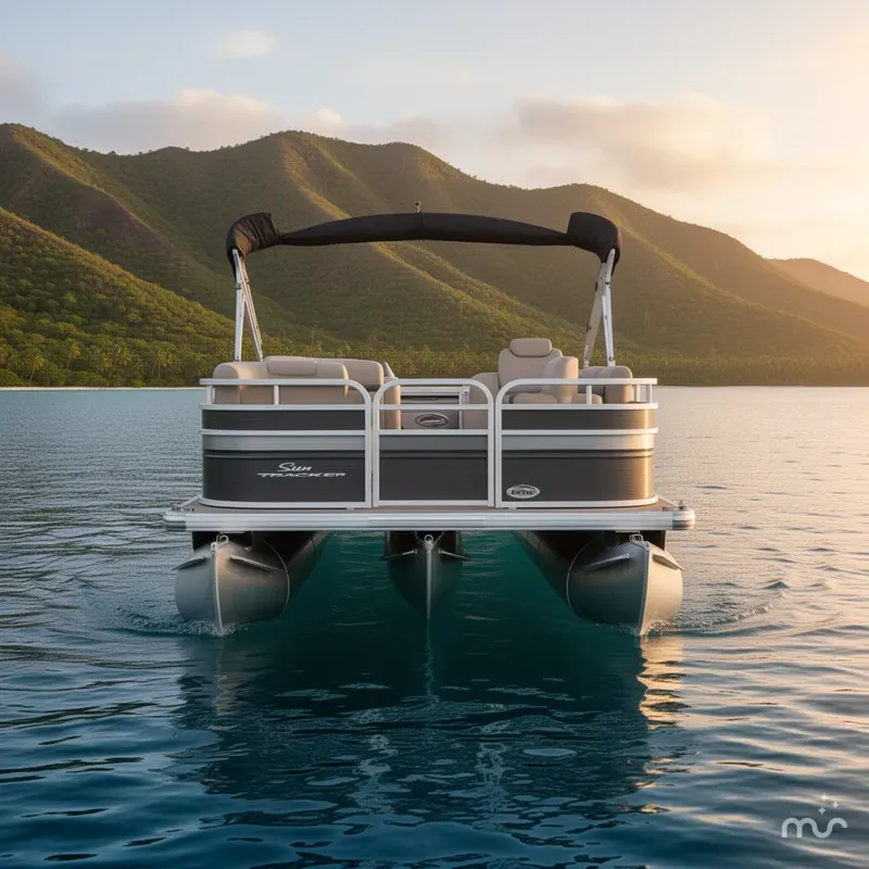 Slide: The Image of Sun Tracker Fishin' Barge 22 DLX 2024 - 3
