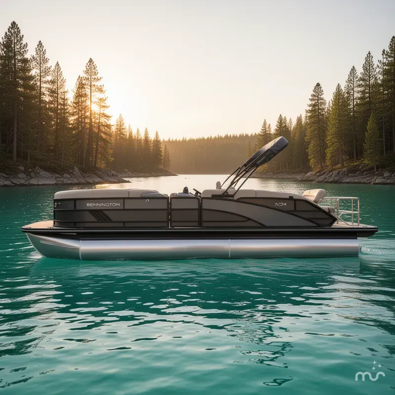 Slide: The Image of Bennington M Quad Bench 24 MSL Tritoon 2026 - 2