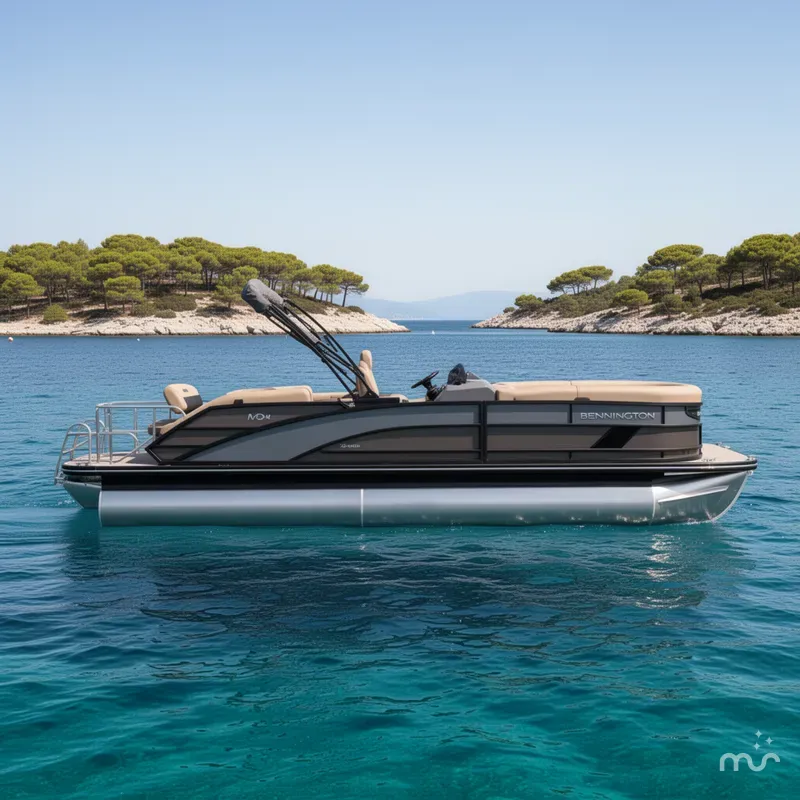 The Image of Bennington M Quad Bench 24 MSL Tritoon 2026 - 0