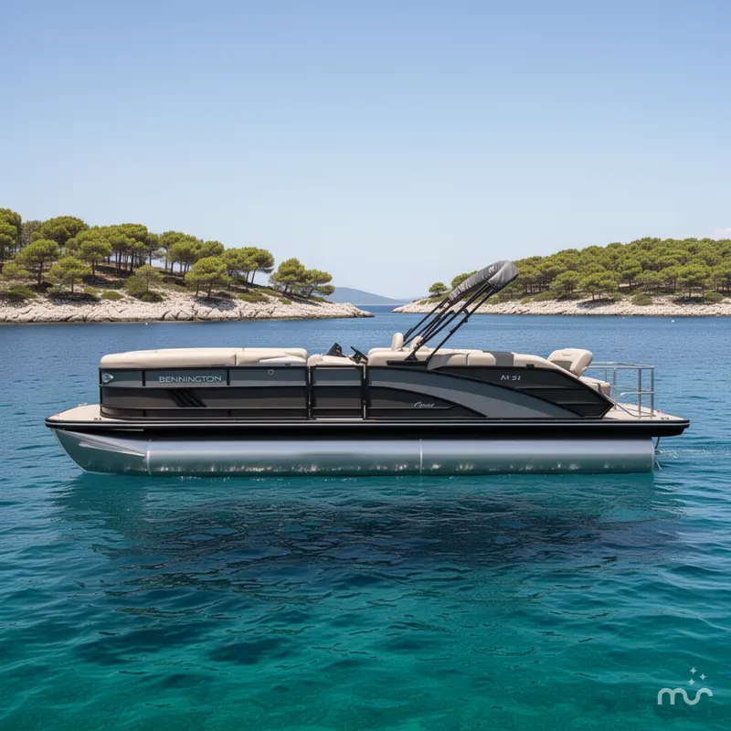 Slide: The Image of Bennington M Quad Bench 24 MSL Tritoon 2026 - 2